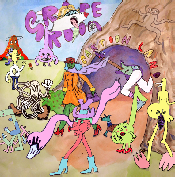 Grape Room Cartoon Land