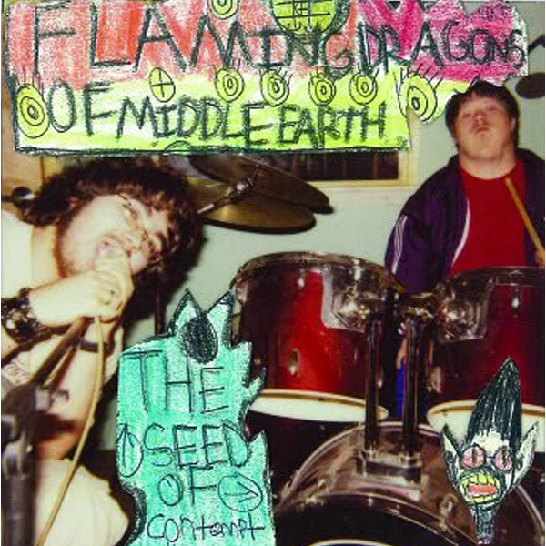 OUT OF PRINT - Flaming Dragons Of Middle Earth - Seed Of Contempt