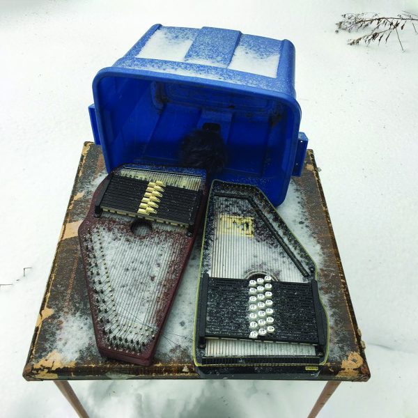 2 Autoharps, A Snowmobile, Some Snowplows, A Premature Snowblower