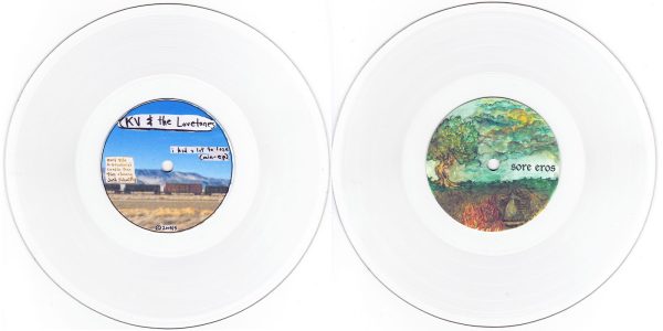 Kurt Vile / Sore Eros - Lathe - Feeding Tube Records - Out Of Print